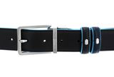 PIQUADRO Blue Square Doubleface Men´s Belt W115 Nero / Blu2 - kürzbar PIQUADRO Blue Square Doubleface Men´s Belt W115 Nero / Blu2 - kürzbar