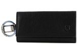 PIQUADRO Black Square Key Holder Nero