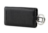 PIQUADRO Black Square Key Holder Nero
