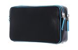 PIQUADRO Blue Square Men's Wrist Clutch Bag Nero