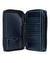 PIQUADRO Blue Square Travel Document Holder Blu Notte