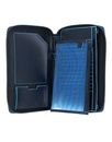 PIQUADRO Blue Square Travel Document Holder Blu Notte