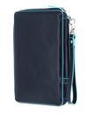 PIQUADRO Blue Square Travel Document Holder Blu Notte