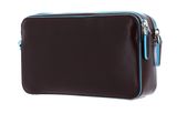 PIQUADRO Blue Square Men's Wrist Clutch Bag Mogano