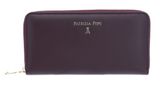 PATRIZIA PEPE Pepe City Zip Around Wallet Violet Swan