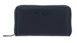 REPLAY Gusset Wallet with Zipper Black