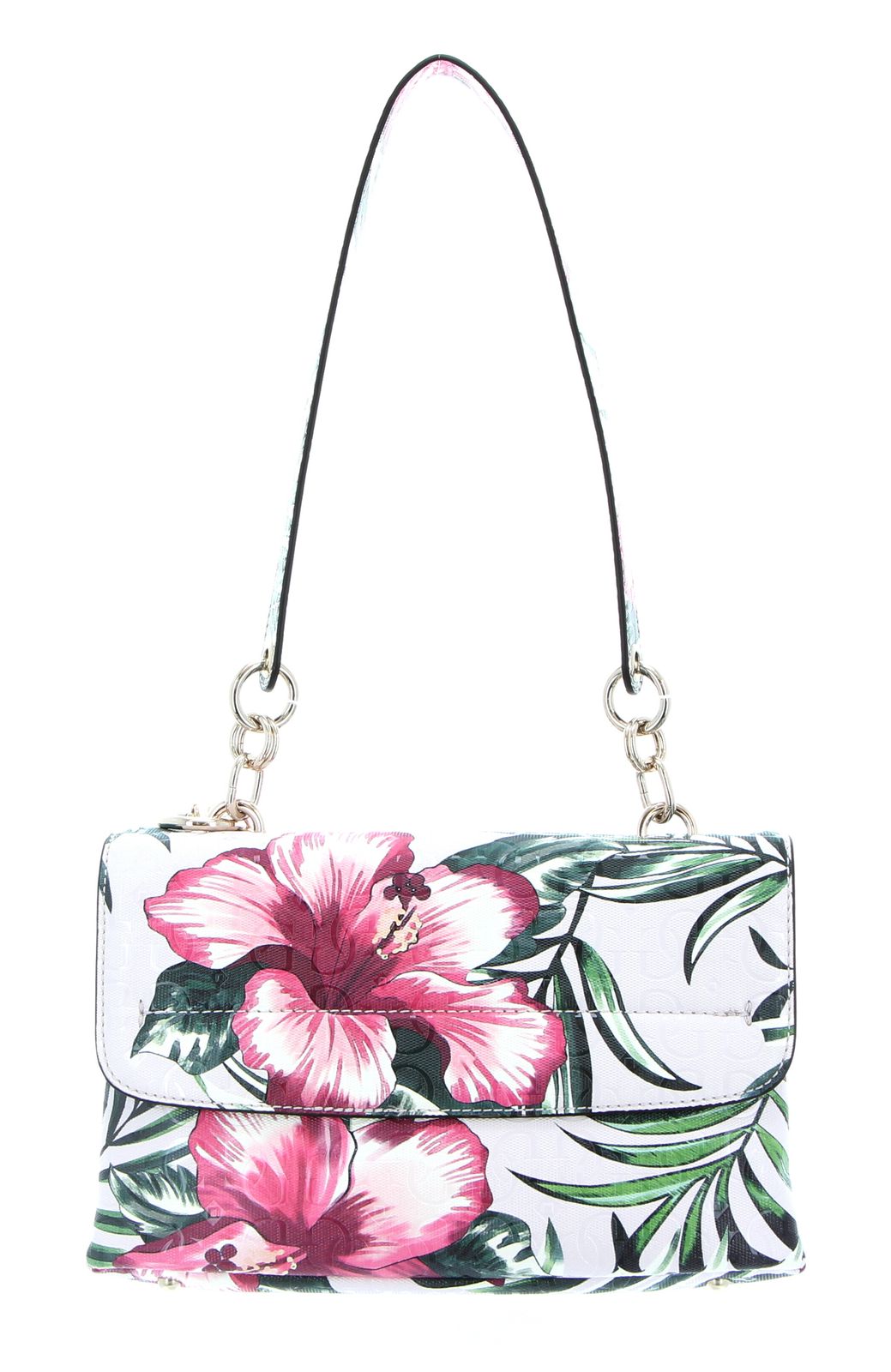chic shine 4g logo shoulder bolsa