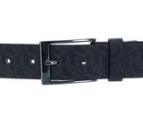 TOMMY HILFIGER Layton Leather Belt Monogramm W115 Black TOMMY HILFIGER Layton Leather Belt Monogramm W115 Black