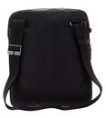 PIQUADRO Black Square Shoulder Bag Testa di Moro