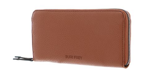 SURI FREY Brittney Zip Around Wallet Cognac