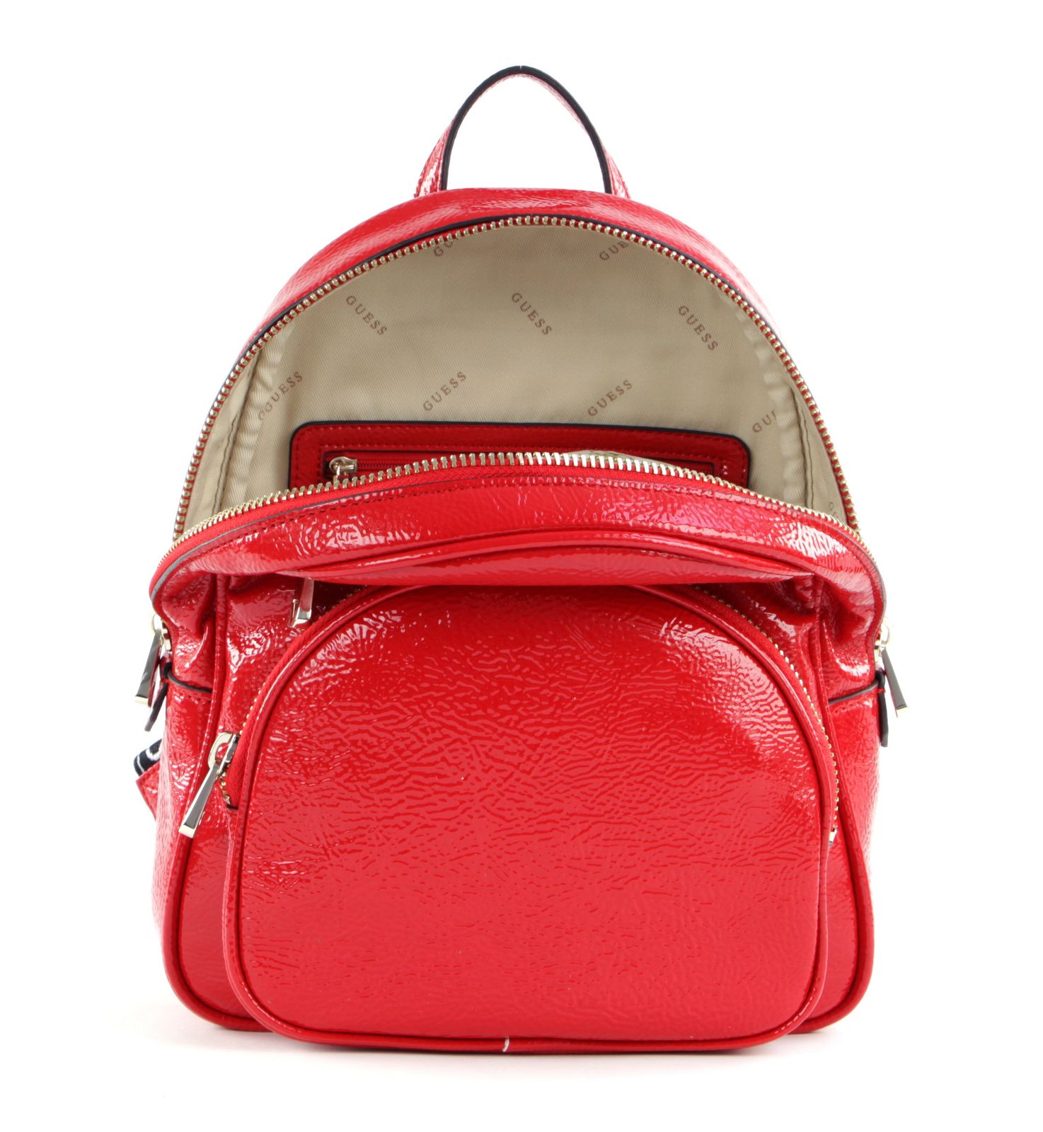GUESS New Vibe Backpack Rucksack Tasche Red Rot Neu eBay
