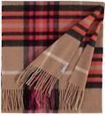 FRAAS Pure Cashmere Scarf with FRAAS Plaid Sand