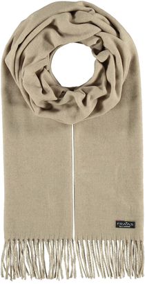 FRAAS Cashmink® Scarf with Fringe Light Camel