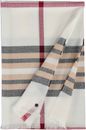 FRAAS Acrylic Stole - The FRAAS Plaid Cream-White