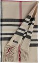 FRAAS Cashmink® Scarf with FRAAS Plaid Beige FRAAS Cashmink® Scarf with FRAAS Plaid Beige