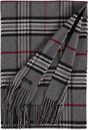 FRAAS Cashmink® Scarf with FRAAS Plaid Grey