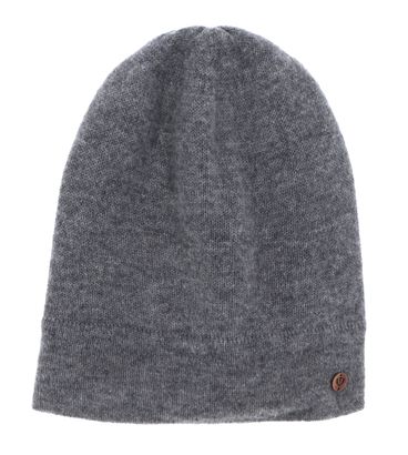 FRAAS Pure Cashmere Knit Hat Mid Grey