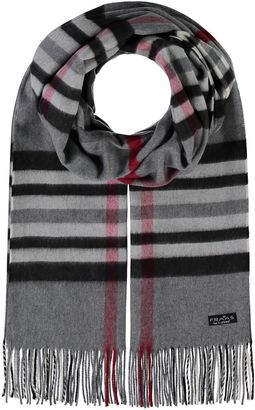 FRAAS Cashmink® Scarf with FRAAS Plaid Grey