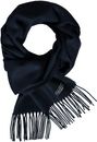 FRAAS Cashmink® Scarf with Fringes Blue FRAAS Cashmink® Scarf with Fringes Blue