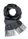 FRAAS Cashmink® Scarf with Fringes Grey FRAAS Cashmink® Scarf with Fringes Grey