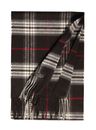 FRAAS Cashmink® Scarf with FRAAS Plaid Black