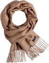 FRAAS Cashmink® Scarf with Fringes Camel