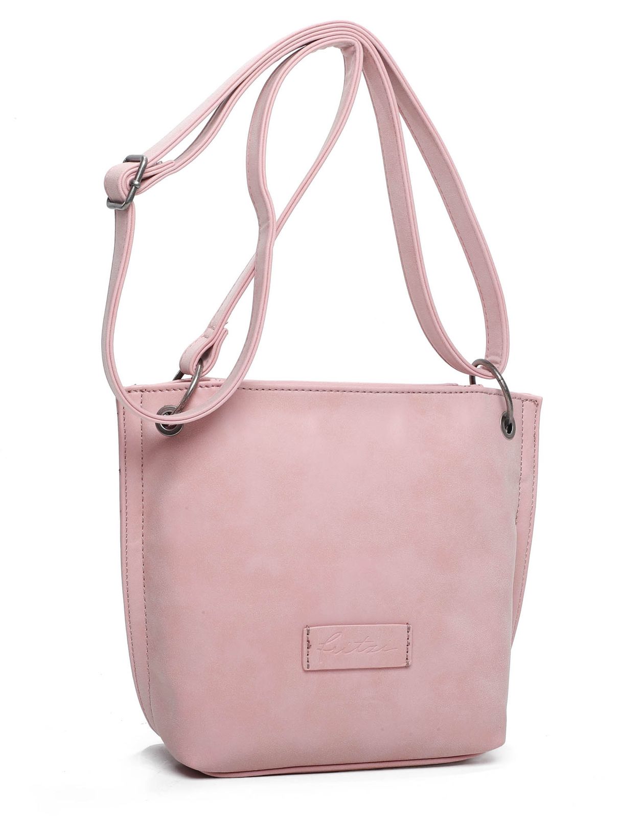 Fritzi Aus Preussen - Borsa Candy Square In Pelle Effetto Pelle Goffrata - Indossabile A Tracolla O Come Marsupio