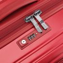 DELSEY PARIS Caumartin + 4 Double Rolls Cabin Trolley 55 Slim Line Red