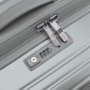 DELSEY PARIS Caumartin + 4 Double Rolls Cabin Trolley 55 Slim Line Grey