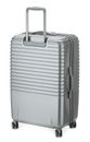 DELSEY PARIS Caumartin + 4 Double Rolls Trolley 70 Grey