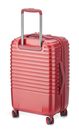 DELSEY PARIS Caumartin + 4 Double Rolls Cabin Trolley 55 Red