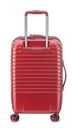 DELSEY PARIS Caumartin + 4 Double Rolls Cabin Trolley 55 Red