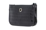DECADENT Marcia Small Double Bag Croco black