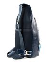 PIQUADRO Blue Square Mono Sling Bag Blu Notte