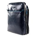 PIQUADRO Blue Square Tablet Shoulder Bag Blu Notte