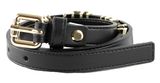 VALENTINO Emma Winter Belt W75 Nero - kürzbar