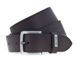 MUSTANG Adjustable Leather Belt 3.5 W85 Dark Brown - shortenable MUSTANG Adjustable Leather Belt 3.5 W85 Dark Brown - shortenable