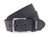 MUSTANG Adjustable Leather Belt 3.5 W90 Dark Grey - shortenable MUSTANG Adjustable Leather Belt 3.5 W90 Dark Grey - shortenable
