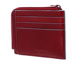 PIQUADRO Blue Square Zipper Coin Pouch RFID Rosso PIQUADRO Blue Square Zipper Coin Pouch RFID Rosso