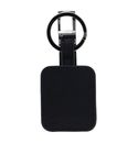 PIQUADRO Black Square Key Holder With CONNEQU Nero PIQUADRO Black Square Key Holder With CONNEQU Nero