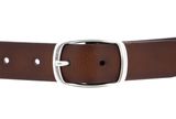 MUSTANG Leather Belt 3.0 W85 Baileys MUSTANG Leather Belt 3.0 W85 Baileys