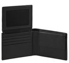 PIQUADRO Modus Special Men's Wallet Flip Up ID Window Nero