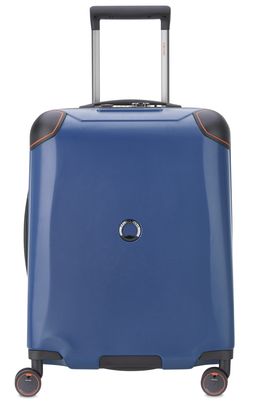 DELSEY PARIS Cactus 4 Double Rolls Cabin Trolley Slim Line 55 Blue