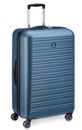 DELSEY PARIS Segur 2.0 4 Double Rolls Trolley Blue