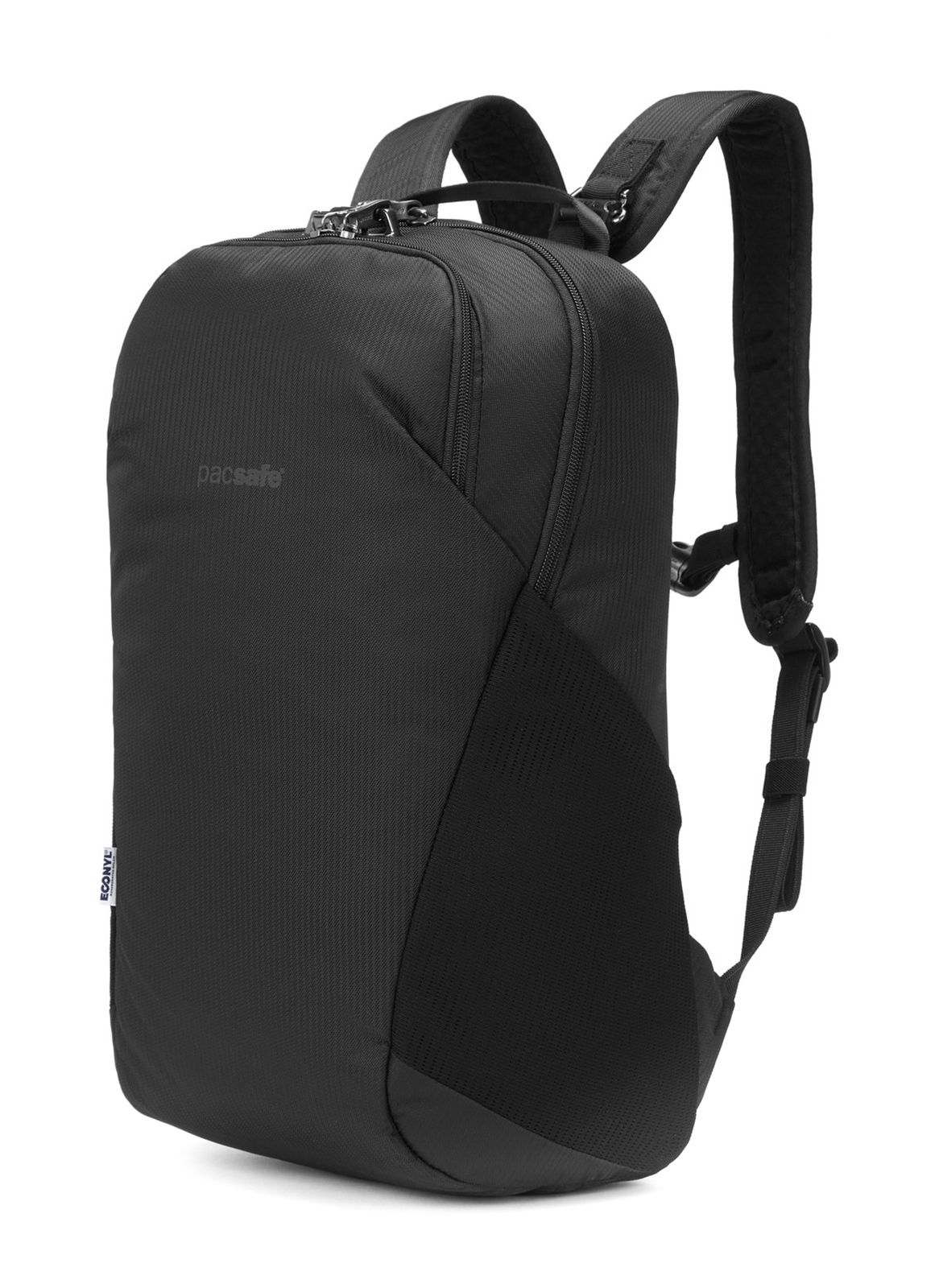 pacsafe Vibe 20 L Backpack Econyl® Black pacsafe Vibe 20 L Backpack Econyl® Black