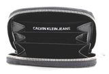 Calvin Klein CKJ Accordion Zip Around Black Calvin Klein CKJ Accordion Zip Around Black