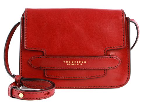 THE BRIDGE Lucrezia Crossbody Bag Rosso Ribes