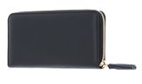 COCCINELLE Tassel Zip Around Wallet Noir