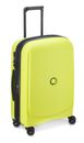 DELSEY PARIS Belmont Plus 4 Double Rolls Cabin Trolley Slim Line 55 S Green Chartreuse