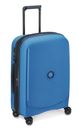 DELSEY PARIS Belmont Plus 4 Double Rolls Cabin Trolley Slim Line 55 S Zinc Blue DELSEY PARIS Belmont Plus 4 Double Rolls Cabin Trolley Slim Line 55 S Zinc Blue